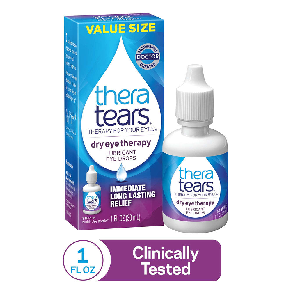 Thera Tears Lubricant Eye Drops - 1 Oz